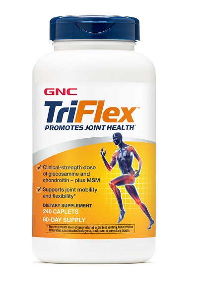 GNC TriFlex  葡萄糖胺+軟骨素+MSM 有機硫 240顆裝